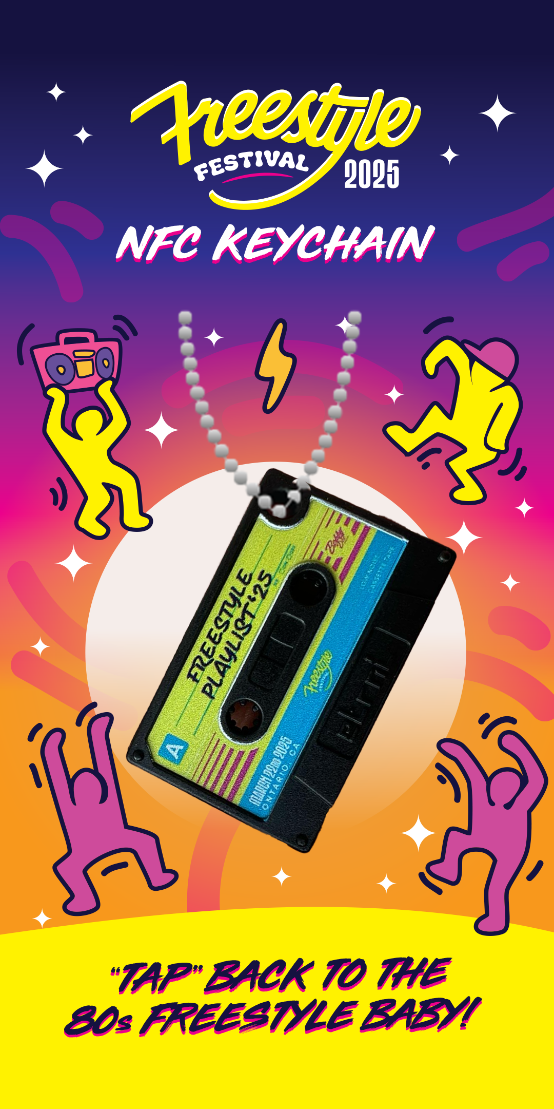 Freestyle Exclusive Content NFC Keychain